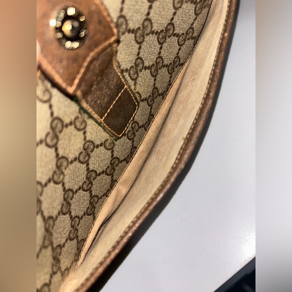 Gucci GG Canvas Web Sherry Line Shoulder Bag 89.02.032 - Picture 9 of 15